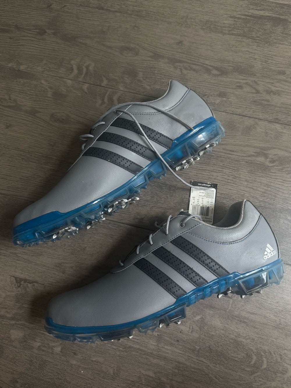 *NWT* Adidas Gray Adipure Flex Golf Shoes Men’s 9.5